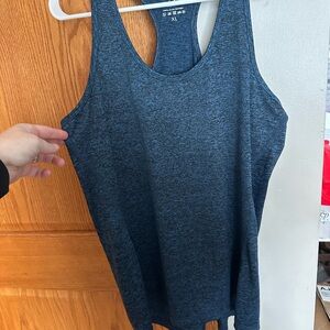 Heather Blue Women's Tank Top
